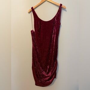 Aidan Mattox Velvet Dress Size 6